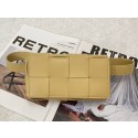 Best Replica Bottega Veneta CASSETTE Mini intreccio leather belt bag 651053 ALMOND Tl16783zU69
