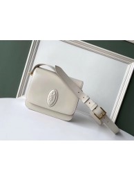 Replica Cheap SAINT LAURENT leather shoulder bag 36966 white Tl14942Mq48