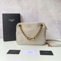 AAA Replica YSL LE MAILLON SMALL CHAIN BAG IN QUILTED LAMBSKIN 6693081 BLANC VINTAGE Tl14547cf50