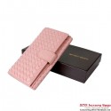Bottega Veneta Intrecciato Nappa Continental Wallet BV178 Light Pink Tl17456HW50