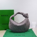 Bottega Veneta intrecciato suede top handle bag 690225 Thunder Tl16673vX95