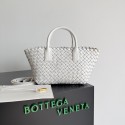 Bottega Veneta Mini Cabat 709464 white Tl16657aM39
