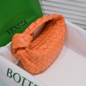 Bottega Veneta Mini intrecciato leather top handle bag 651876 Tangerine Tl16681CI68