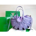 Bottega Veneta The Shell Top Handle Bag BV3655 Purple Tl16917gN72