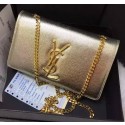 Fake Yves Saint Laurent Cross-body Shoulder Bag Y9014 Gold Tl15310tu77