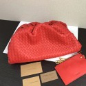 Imitation Bottega Veneta Weave Clutch bag 585853 red Tl17055EY79