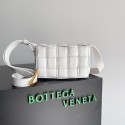 Luxury Bottega Veneta Small Padded Cassette 717506 white Tl16621Px24
