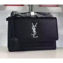 Luxury Replica Yves Saint Laurent Cross-body Shoulder Bag Y8816 Black Tl15270vv50