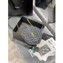 Luxury Yves Saint Laurent DENIM POCHETTE Bag Y621333 Black Tl14679Lv15
