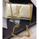 Replica Cheap Yves Saint Laurent Cross-body Shoulder Bag Y9013 Gold Tl15307Mq48