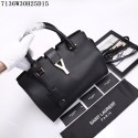 Saint Laurent Small Classic Monogramme Leather Flap Bag Y7136 black Tl15119fH28