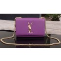 Top Yves Saint Laurent Monogramme Cross-body Shoulder Bag 1311228 Purple Tl15241eo14