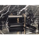Yves Saint Laurent Calfskin Leather Tote Bag Y634723 black Tl14739Zf62