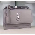 Yves Saint Laurent Cross-body Shoulder Bag Y8816 Grey Tl15268iZ66