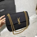 Yves Saint Laurent IN CANVAS AND LEATHER Y434820 black Tl14744HB29