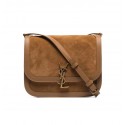 Yves Saint Laurent IN SUEDE AND SMOOTH LEATHER Y535025E brown Tl14763tQ92