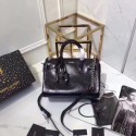 Yves Saint Laurent Original Calfskin Leather tote bag 2827 black Tl15071De45