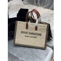 Yves Saint Laurent Tote Book Weave Shopping Bag D23699 Beige Tl14640hT91