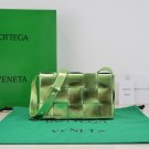 Bottega Veneta Intreccio leather cross-body bag 578004 Parakeet Tl16700dV68