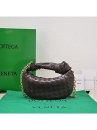 Best Quality Imitation Bottega Veneta Mini Jodie 709562 Deep brown Tl16748dK58