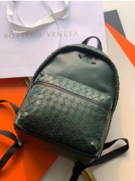 Bottega Veneta CLASSIC INTRECCIATO Intrecciato leather backpack 7786 RAINTREE Tl16847ff76