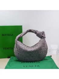 Bottega Veneta intrecciato suede top handle bag 690225 Thunder Tl16673vX95