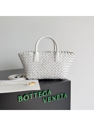 Bottega Veneta Mini Cabat 709464 white Tl16657aM39