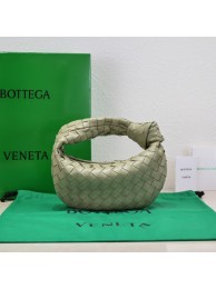 Bottega Veneta Mini intrecciato leather top handle bag 651876 Travertine Tl16679sp14