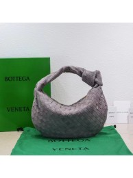 Bottega Veneta Mini intrecciato suede top handle bag 651877V1 THUNDER Tl16728iZ66