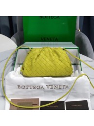 Bottega Veneta MINI POUCH 585852 Lemon Tl16896De45