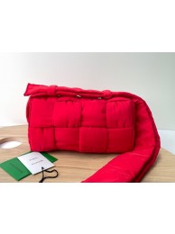 Bottega Veneta nylon shoulder bag 591977 red Tl16666Eb92