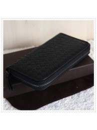 Bottega Venetal Lambskin Leather wallet black Tl17442TL77
