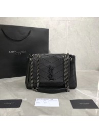 Fake SAINT LAURENT leather shoulder bag Y554248 black Tl14984yQ90