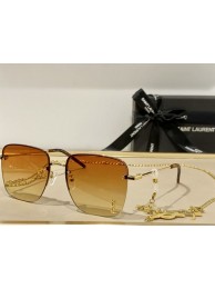 Knockoff Saint Laurent Sunglasses Top Quality SLS00010 Sunglasses Tl15772yK94