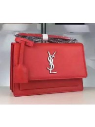 Knockoff Yves Saint Laurent Cross-body Shoulder Bag Y8816 Red Tl15269vf92