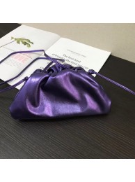 Luxury Bottega Veneta Nappa lambskin soft wide large Shoulder Bag 585852 purple Tl17097QT69