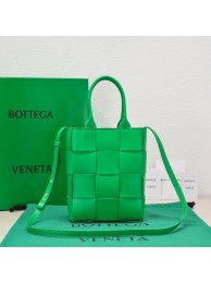 Replica Bottega Veneta Mini Cassette Tote Bag 709341 Green Tl16731ec82
