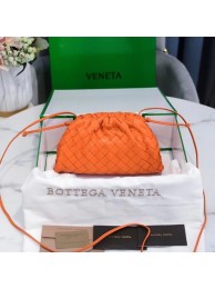 Replica Bottega Veneta MINI POUCH 585852 orange Tl16893EO56