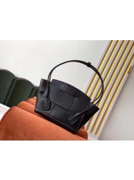 Replica Bottega Veneta Original Weave Leather Arco Top Handle Bag 70013 Black Tl17096ec82