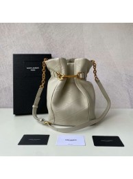 Replica Yves Saint Laurent Calf leather bag Y677822 BLANC VINTAGE Tl14482BB13