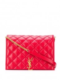 SAINT LAURENT leather shoulder bag Y579607 red Tl14845hc46