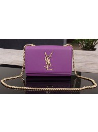 Top Yves Saint Laurent Monogramme Cross-body Shoulder Bag 1311228 Purple Tl15241eo14