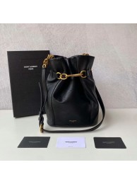 Yves Saint Laurent Calf leather bag Y677822 black Tl14483vX95
