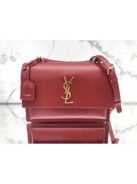 Yves Saint Laurent Calfskin Leather Tote Bag Y634723 Bright red Tl14738hI90