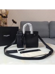 Yves Saint Laurent Classic Sac De Jour Bag Calfskin Leather Y398711 Black Tl15185fJ40