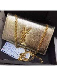 Yves Saint Laurent Cross-body Shoulder Bag Y9015 Gold Tl15309Xp72