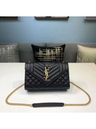 Yves Saint Laurent Envelope Mini Classic Bag 526286 Black Tl14899MO84
