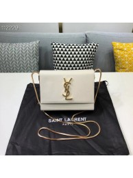 Yves Saint Laurent Kate mini Original leather Shoulder Bag Y593122 white Tl14830sf78