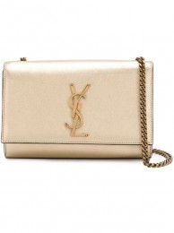 Yves Saint Laurent Kate Small Sheepskin Shoulder Bag Y469390 Gold Tl14898pk20