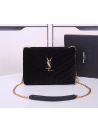 Yves Saint Laurent Leather Cross-body Shoulder Bag Y487218 Black Tl15125Sy67